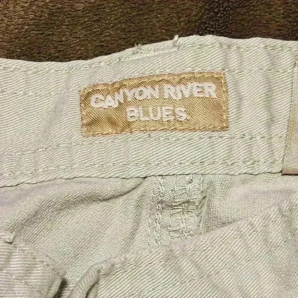 Vintage cargo pants made by Canyon River Blues  size 36x32 - Picture 4 of 7